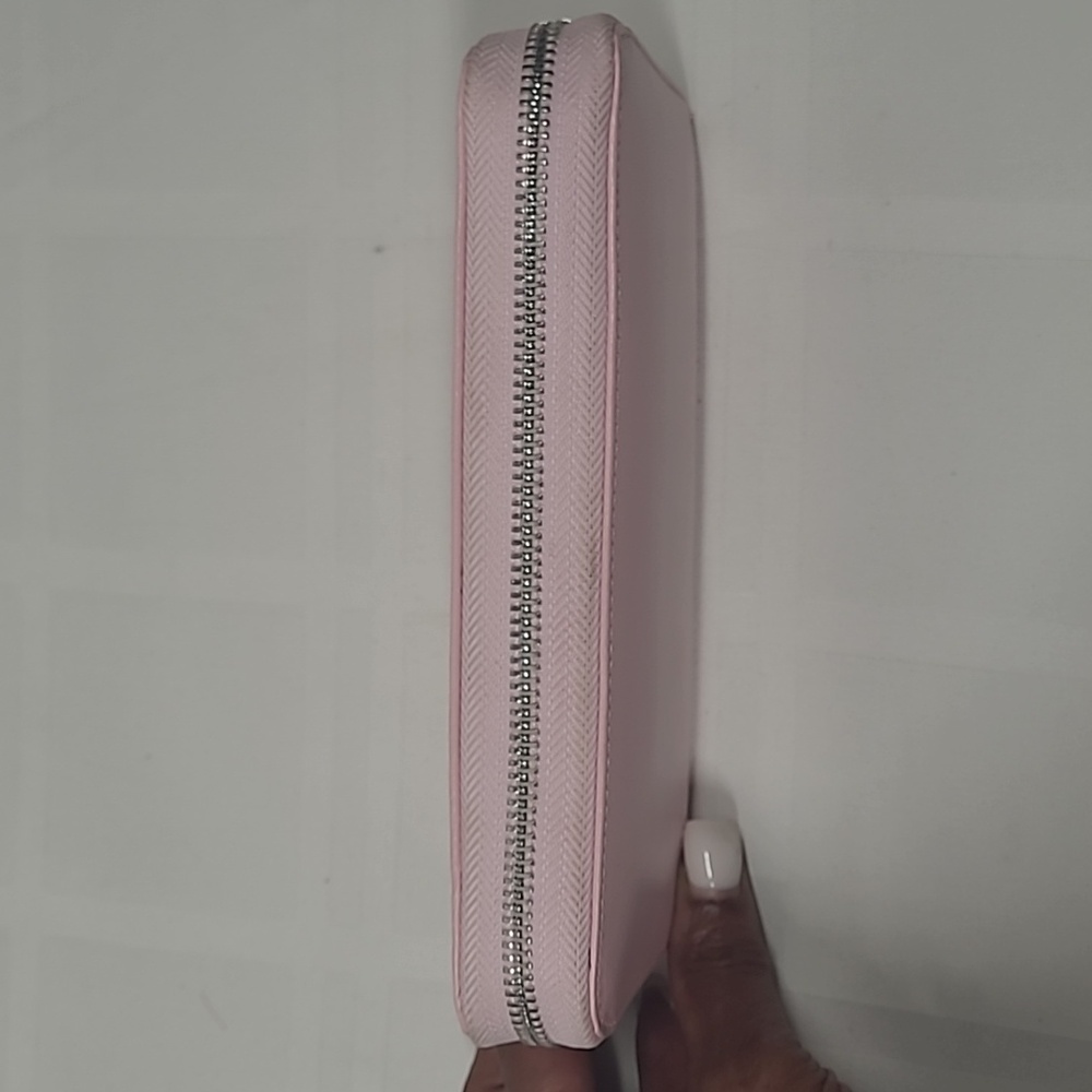Women's Pink Credit Card Wallet - Picture 2 of 8